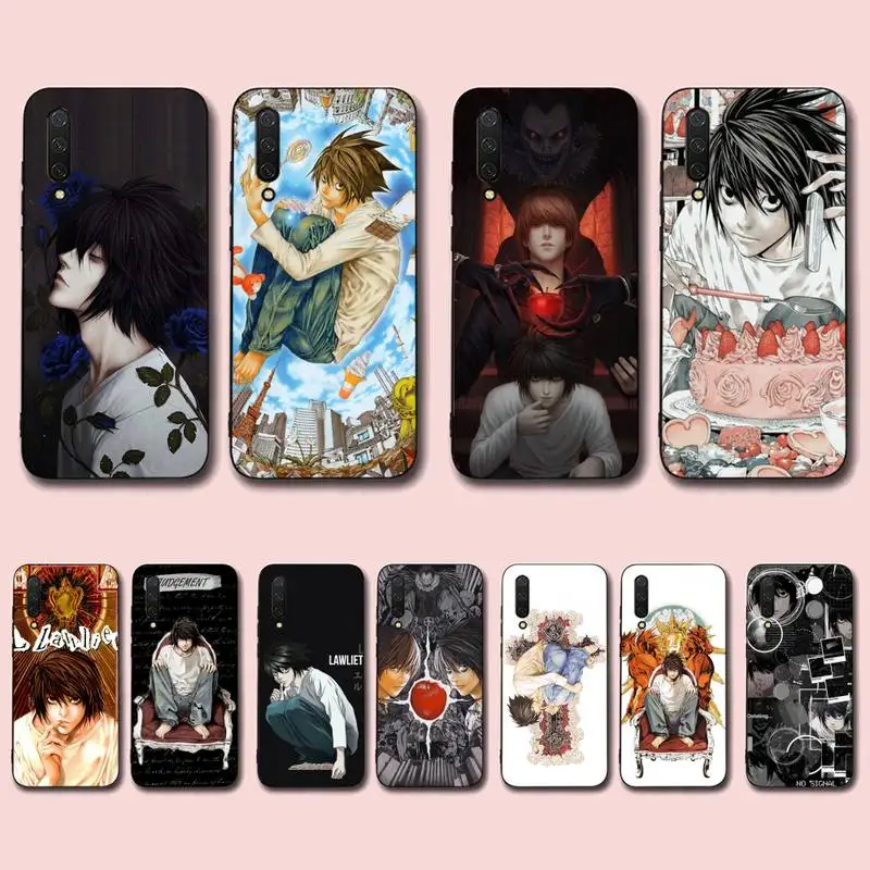 

DEATH NOTE L Lawliet Phone Case for Xiaomi mi 5 6 8 9 10 lite pro SE Mix 2s 3 F1 Max2 3