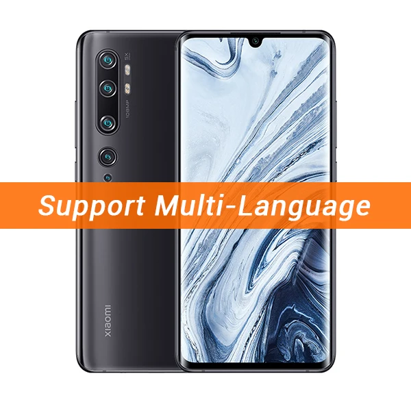 Global ROM Black Глобальная ПЗУ Xiaomi Mi CC9 Pro 8 Гб 256 ГБ 108 МП пента камера смартфон восьмиядерный Восьмиядерный 3D экран 5260 мАч - Цвет: Global ROM Black