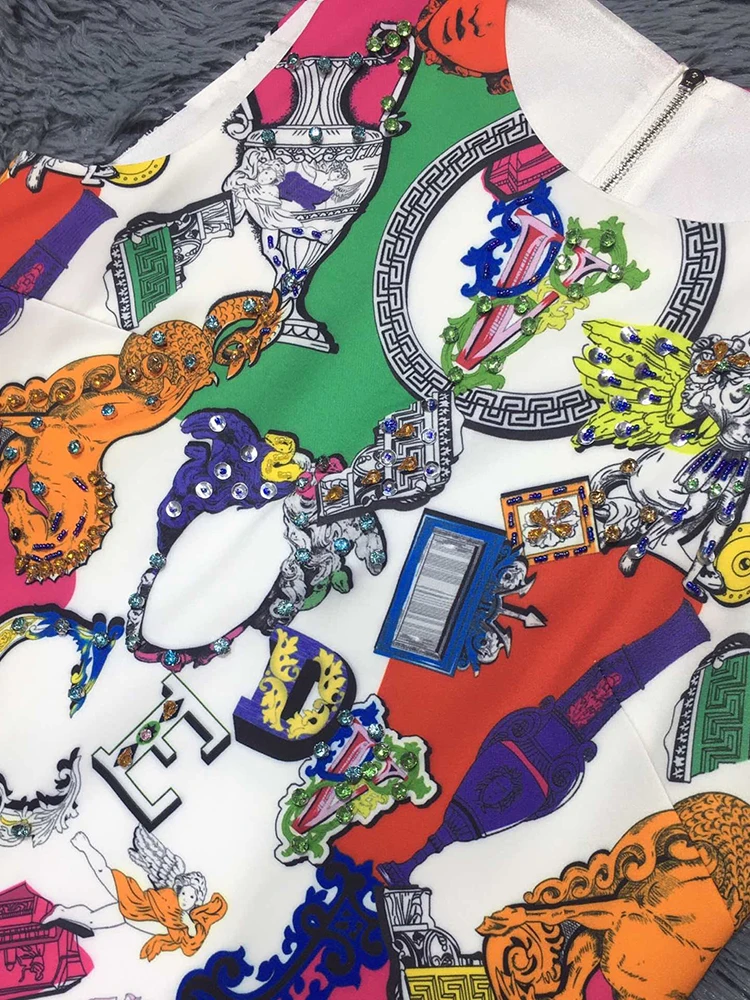 2020 Весна и лето новое модное подиумное повседневное женское платье без рукавов с