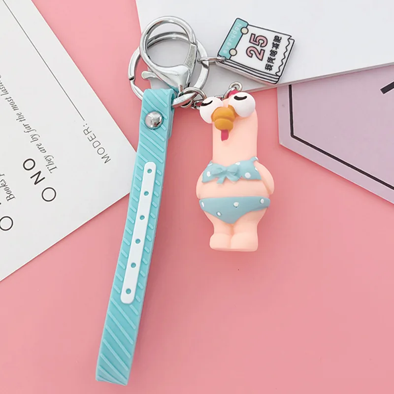 2019 Новый Забавный розыгрыш гаджеты брелок зеленый динозавр игрушки-бобы яйцо