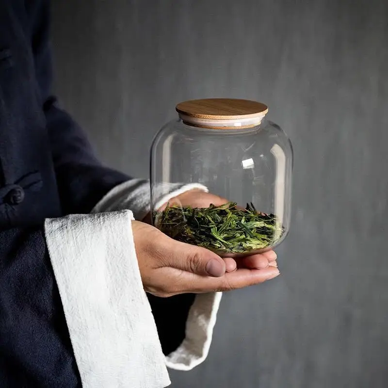 Бутылки для хранения продуктов стеклянная банка герметичные банки с крышкой