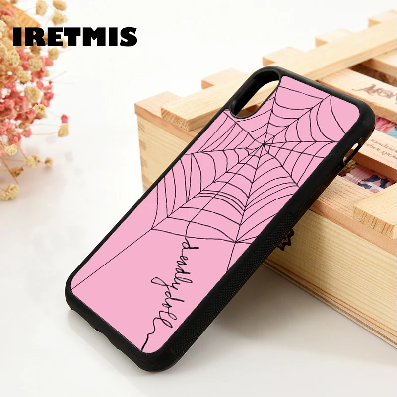 Iretmis 5 5S SE 6 6S Мягкий ТПУ силиконовый резиновый чехол для телефона iPhone 7 8 plus X Xs 11 Pro Max