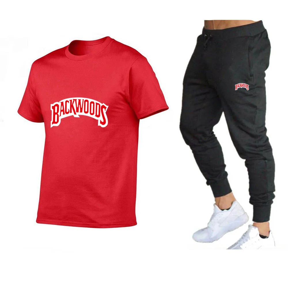 hot selling summer t shirt pants set casual brand fitness jogger pants t shirt hip hop fashion mens tracksuits free global shipping
