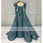 Женское вечернее платье-русалка, платье с кристаллами, расшитое бисером, для выпускного вечера, 2021