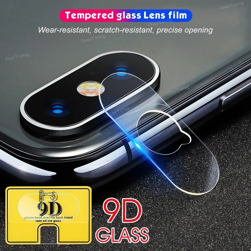 9D стекло для камеры iPhone X XS Max 11 Pro XR 10 Защита экрана 7 8 Plus мягкое Крышка объектива