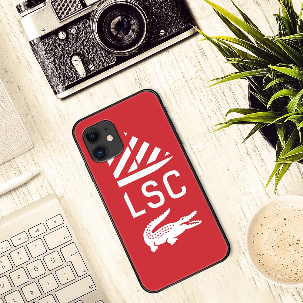 

LACOETE French fashion brand Phone Case Cover Hull For iphone 5 5s se 2020 6 6s 7 8 12 mini plus X XS XR 11 PRO MAX black Etui