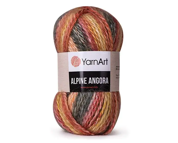 Alpine Angora Melange (YarnArt)150гр. 150м. 3х150гр.|Пряжа| |