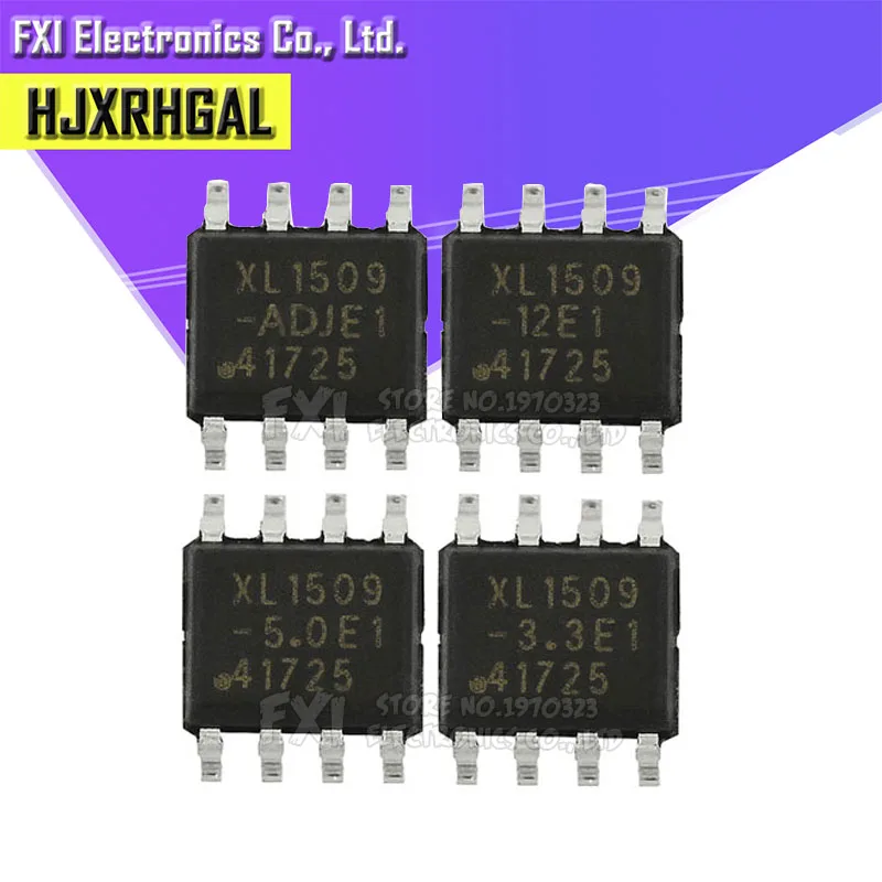 XL1509 соп-8 регулятор напряжения понижающий чип XL1509-3.3/5 0/12/ADJ XL1509-5.0 XL1509-12 СОП |