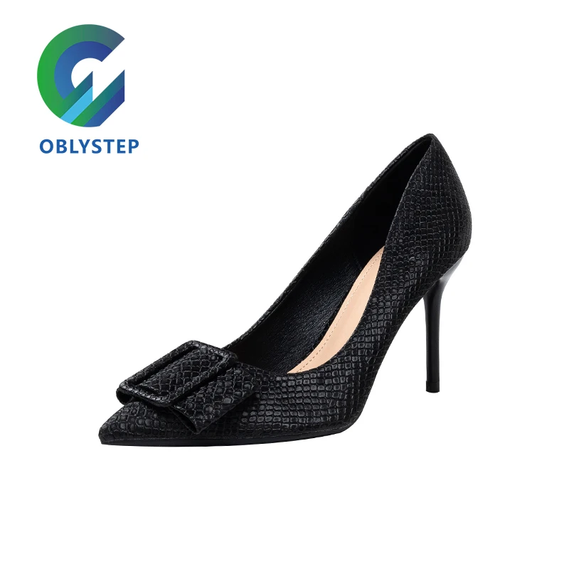 

OBLYSTEP Women High Heel Pumps Pointed Toe Fashion High Heels Wedding Casual Office Work Daily Pumps For Ladies A-6