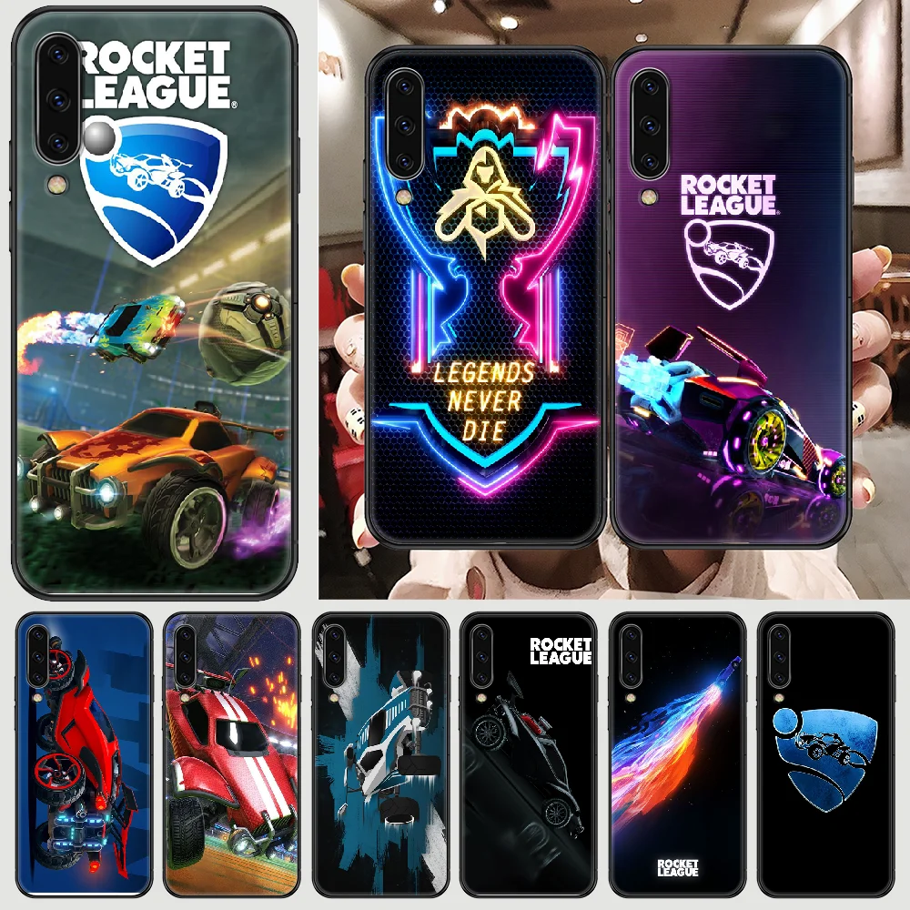 Чехол для телефона Game Rocket League Samsung Galaxy A 3 5 7 8 10 20 21 30 40 50 51 70 71 E S 2016 2018 4G черный из ТПУ