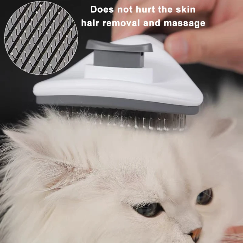 Щетка для вычесывания шерсти гребень котов домашние питомцы щетка собак