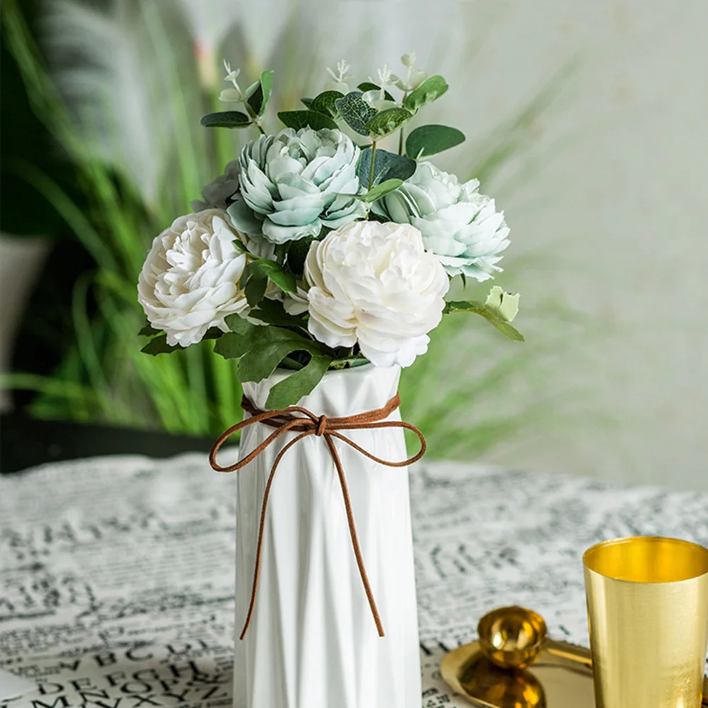 Искусственный цветок пиона для сцены недорогая фотография сада свадьбы вечерние