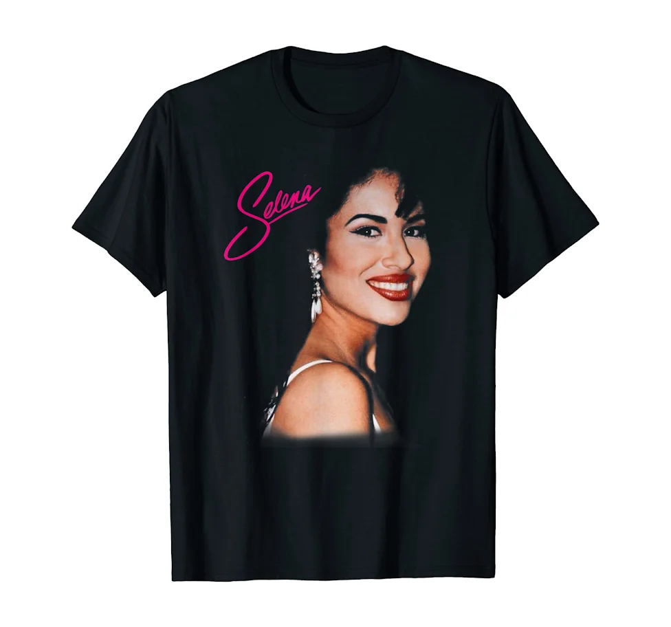 Selenas Кинтанилья люблю музыку в ретро стиле Винтаж 80S 70 подарок футболка для