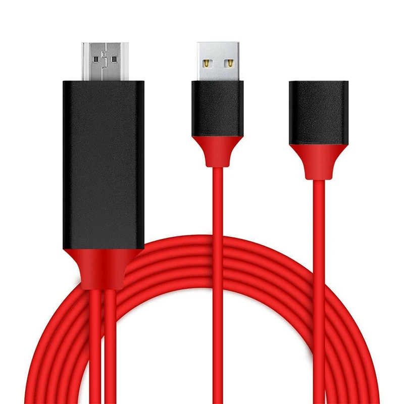 Usb Type C для Apple интерфейс к Hdmi с зарядным кабелем Samsung Galaxy S9 Plus Iphone | Электроника