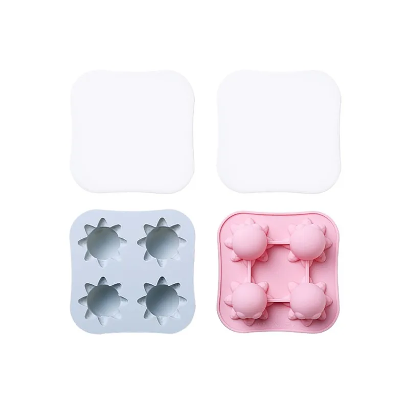 

JO LIFE Creative Cartoon Octopus Silicone Ice Cube With Lid Whiskey Ice Cream Tray Mould Dessert Baking Mold