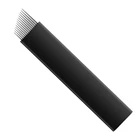 200 шт. 0,18 мм Игольный пластинки Para Tebori согнутый, микро лезвия иглы шпильки, на возраст 12, 14, 16, 18 лет U Форма лезвия для тату для ручного карандаш для бровей