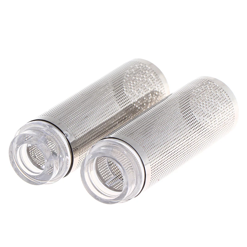 12/16 мм защитная трубка для аквариума из нержавеющей стали фильтр или сетчатый
