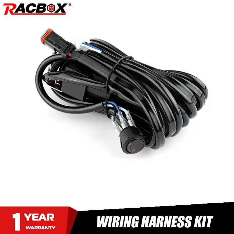 Светодиодный осветительный прибор 4x4 для езды по бездорожью 12 В 40 А|connector|connector