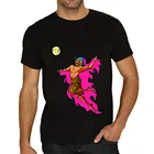 Футболка Новая повседневная с принтом аниме пляжный волейбол звезды полосатая футболка хит продаж хлопковый топ с коротким рукавом мужская мода