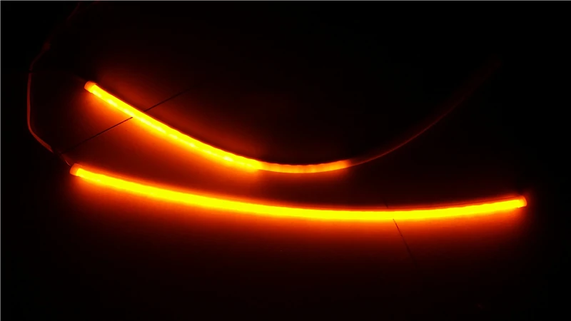 Гибкая двухцветная белая + Янтарная Светодиодная лента 60/45/30 см светодиодный