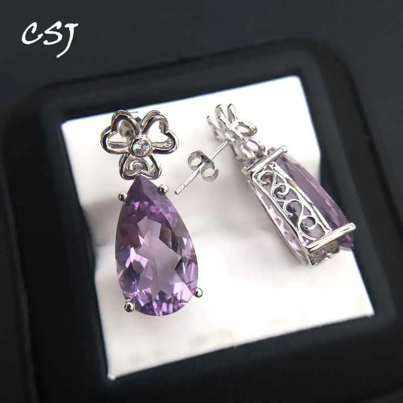 Женские серьги из серебра 925 пробы 10 х18 мм 13 карат | Украшения и аксессуары