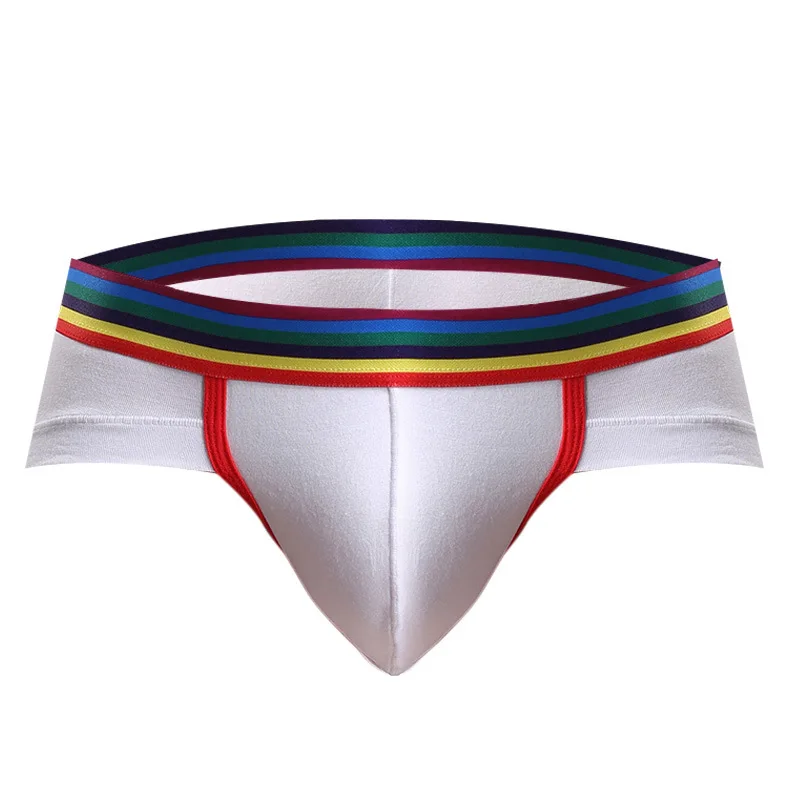 

Wavavio 2019 New Men Shorts Cotton Briefs Low Waist Breathable Panties Underwear Panties Thong G-string Intimates Knicker