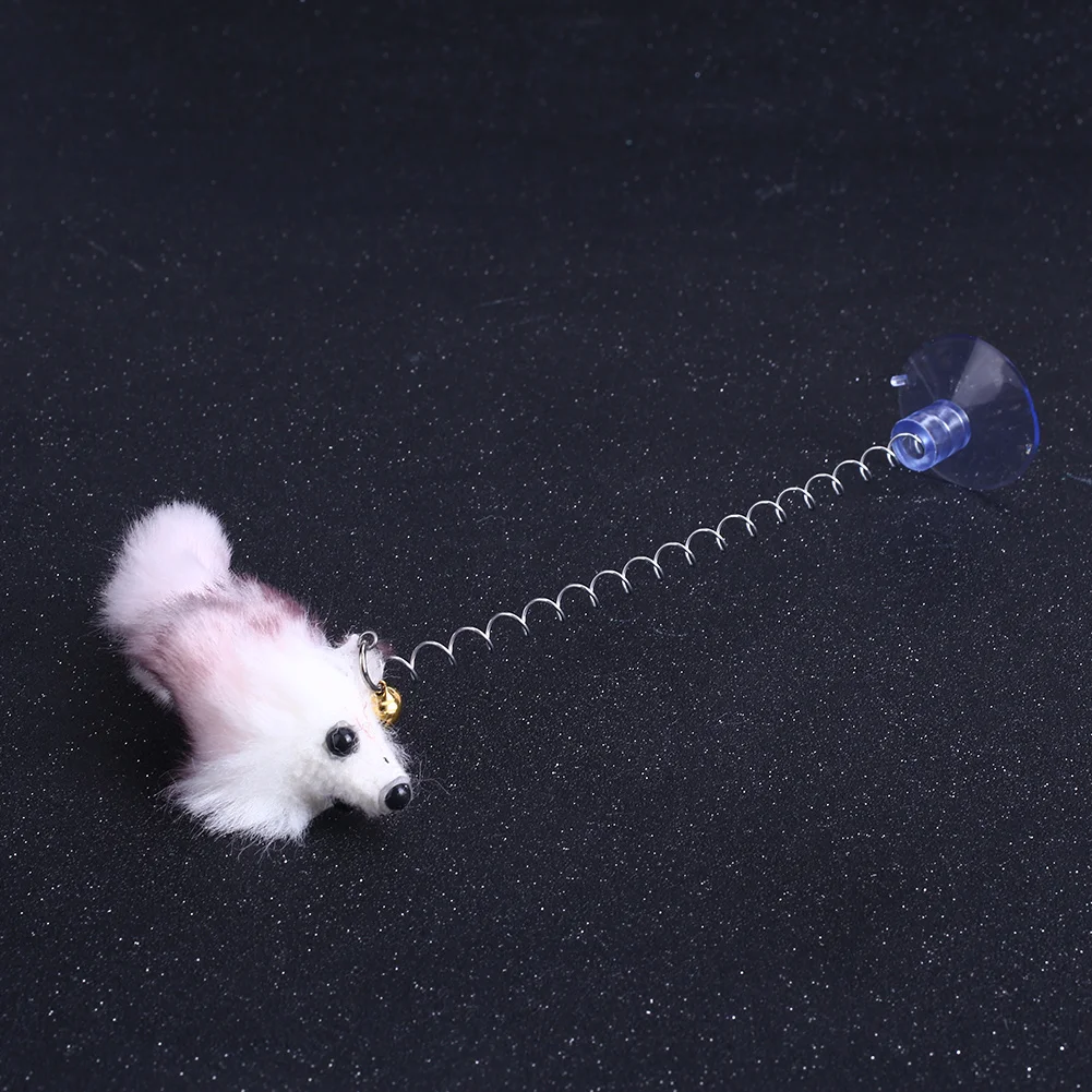 Игрушка с царапинами для домашних животных эластичная Весенняя мышь Забавный