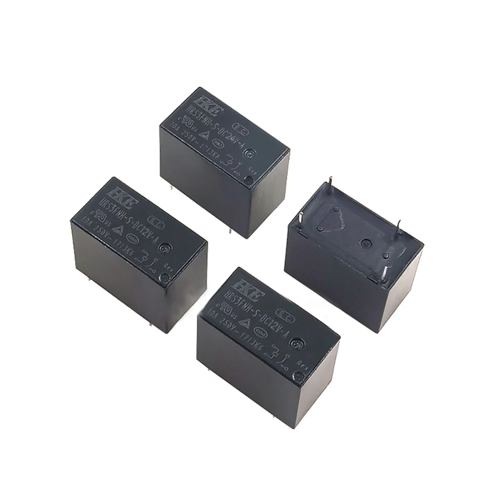 

5 шт., новинка, реле, флэшки, флэшки, HRS3FNH S, 12 В, A HRS3FNH S, 24 В, A, 10 А, 4 контакта, нормально открытые