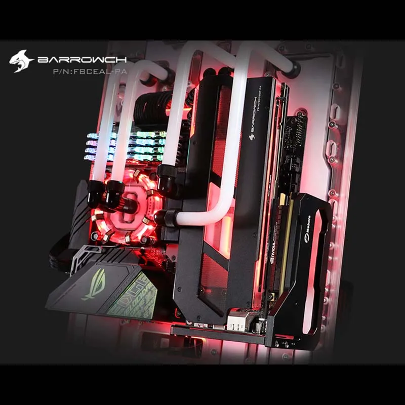 

Barrowch FBCEAL-PA Rhopilema Acrylic Waterway Board Cooler Case, Equipped With Temperature Digital Display Limited Edition