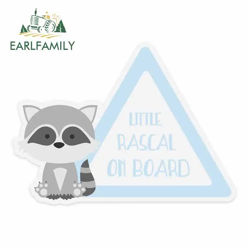 EARLFAMILY 13 см x 9 4 для маленьких расколов детские на борту автомобильные наклейки