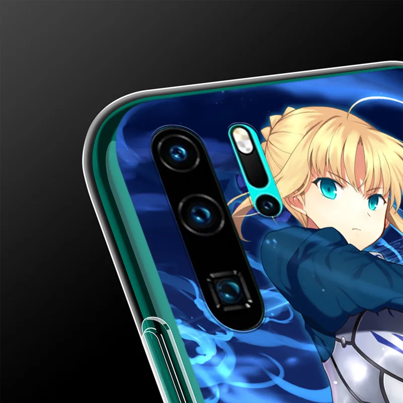

Fate Zero Stay Night Saber for Huawei Honor 30i 30S 20E 20i 20S View 20 V20 10X 10i 10 Lite Pro Plus 5G Phone Case