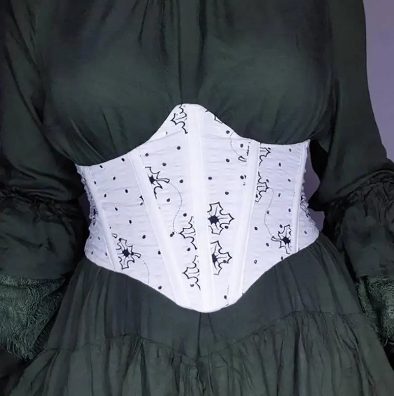 Новинка 2021 стильный женский летний корсет пояс Женский облегающий на шнуровке с