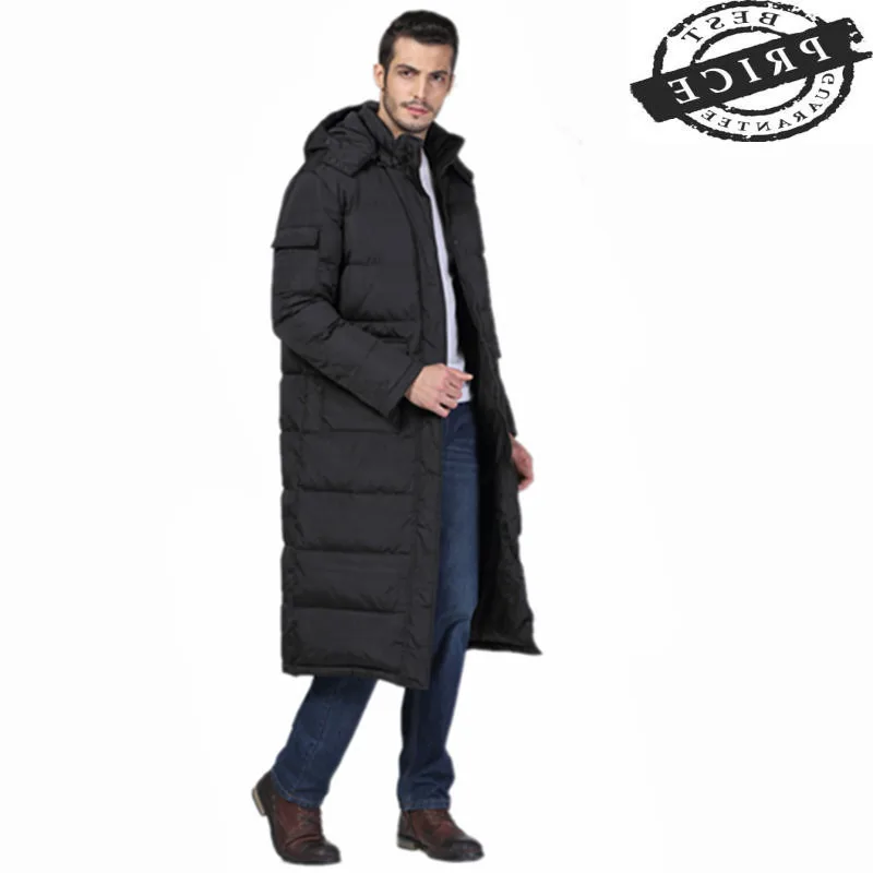 

Men Winter Jacket Parka 2021 Fashion Thick Clothes Plus Size Outwear Jackets Hooded Coat Mens Coats Casaco Inverno LWL631