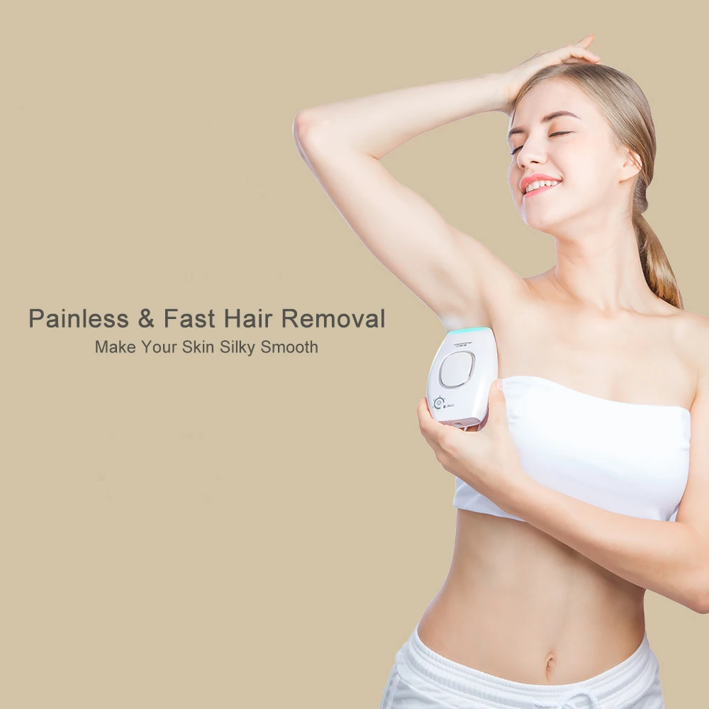 Лазерный инструмент для удаления волос Перезаряжаемый USB безболезненный 5