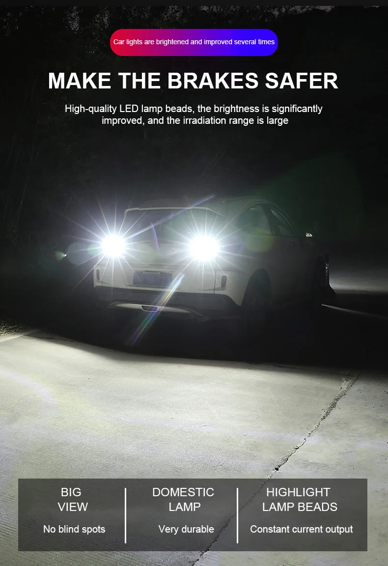 

1pcs 1156 BA15S P21W BAU15S PY21W 1157 P21/5W BAY15D LED Car Tail Bulb Brake Lights Backup Reverse Lamp Signal DRL DC 12V