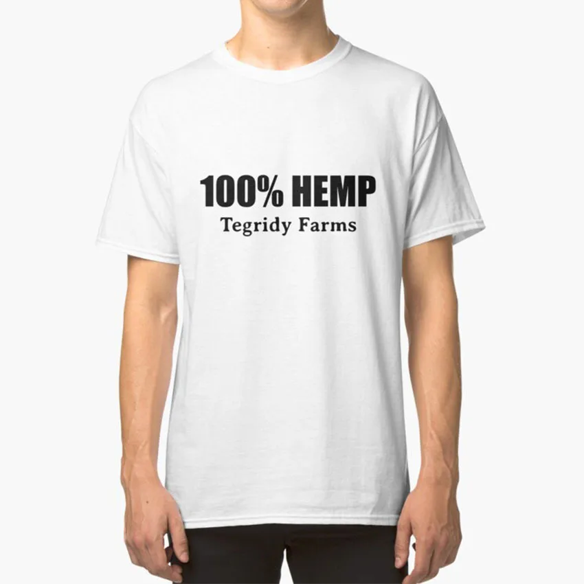 

100 % Hemp By Tegridy Farms Made With Colorado Tegridy T - Shirt Tegridy 100 Hemp Farms Randy Stan Cartman Stan Marsh Kyle Eric