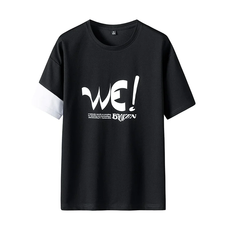 

Футболка мужская повседневная однотонная, брендовая тенниска в стиле хип-хоп, майка, топ, 68, лето, 2021