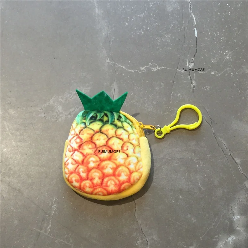 8 см 10 и 20 3 размера плюшевый чехол в виде ананаса Кошелек с брелоком для монет |