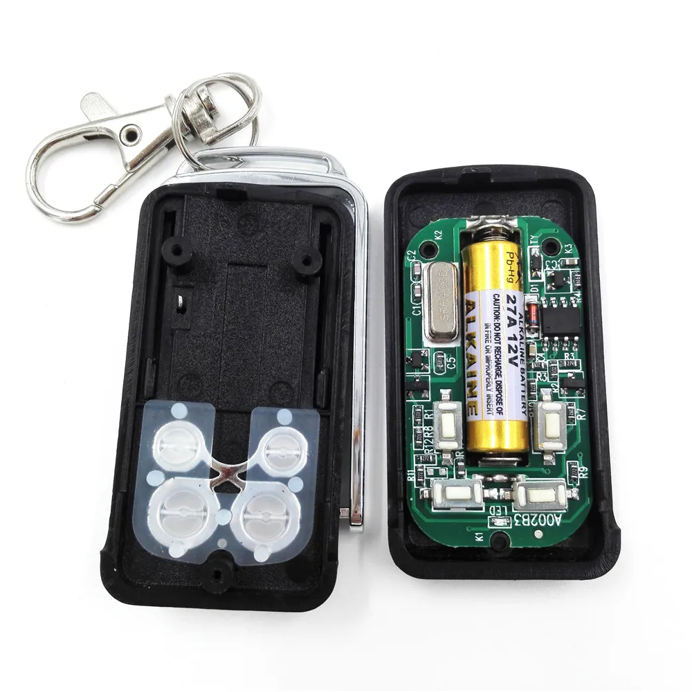 3 шт. беспроводной клонирование Двери Гаража Пульт дистанционного управления