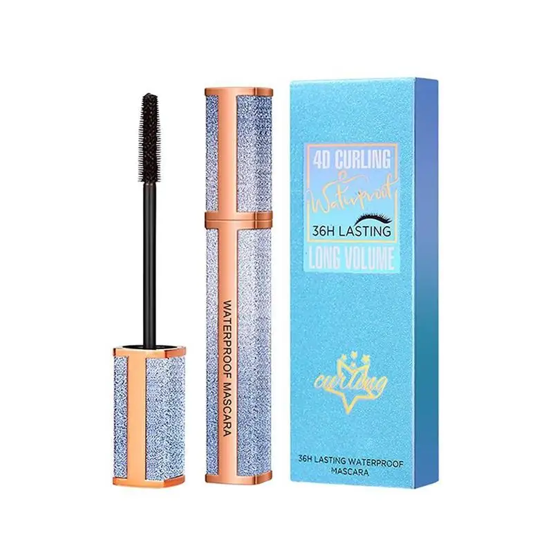 

4D Mascara Thick Curled Long-Lasting Mascara Sweat-Proof Waterproof Mascara Smudge No Makeup Long-Lasting Mascara Cosmetic