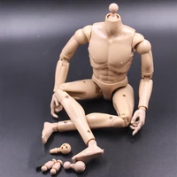 16 scale male soldier body with neck connector 12 inches action figure doll model toy