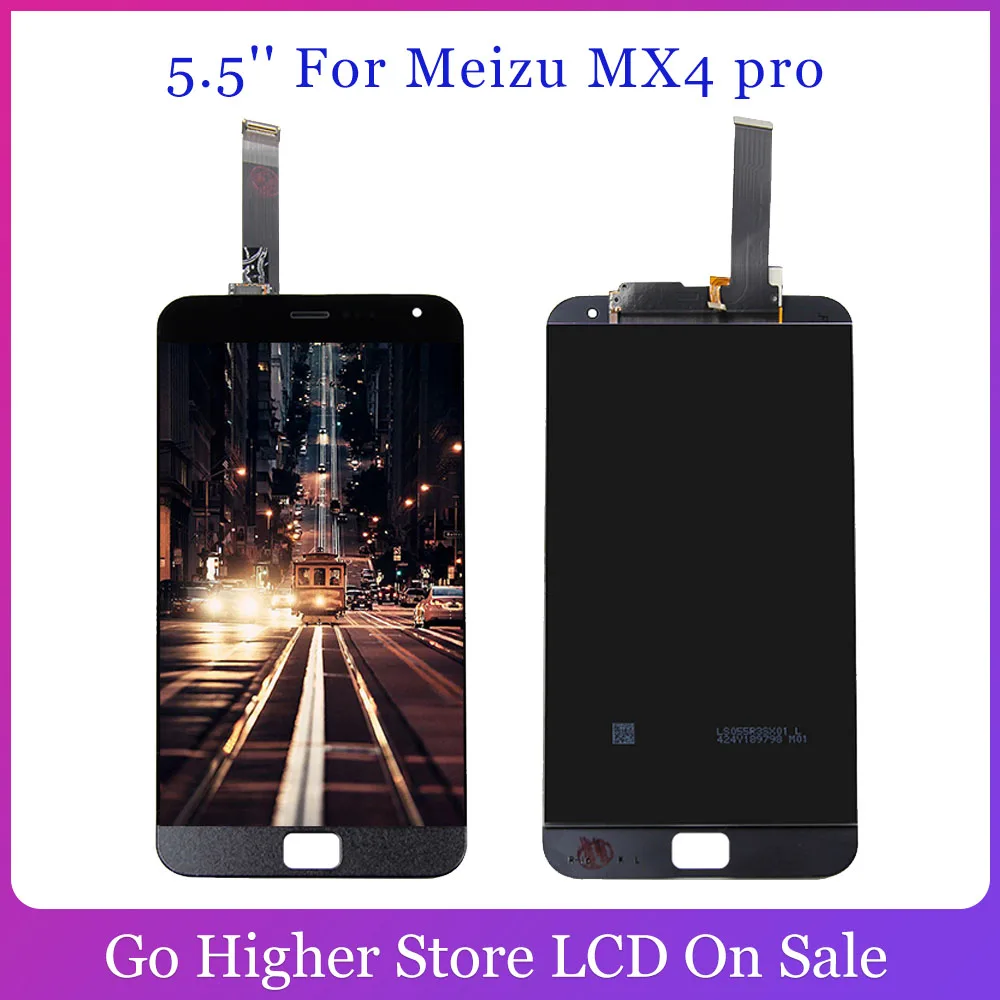 Для Meizu MX4 pro MX 4 сенсорный экран ЖК-дисплей в сборе запасная часть 5 дюймов |