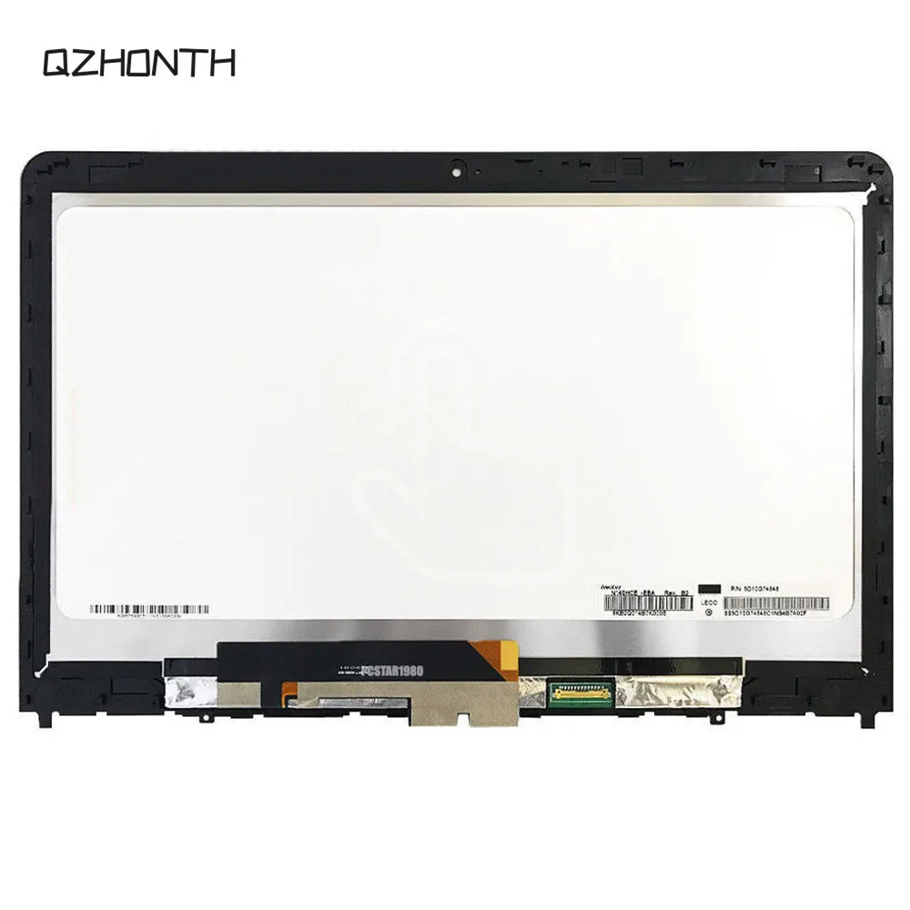 

Laptop For Lenovo ThinkPad S3 Yoga 14 LCD LED Display Touch Screen Assembly with Frame 1920x1080 14"