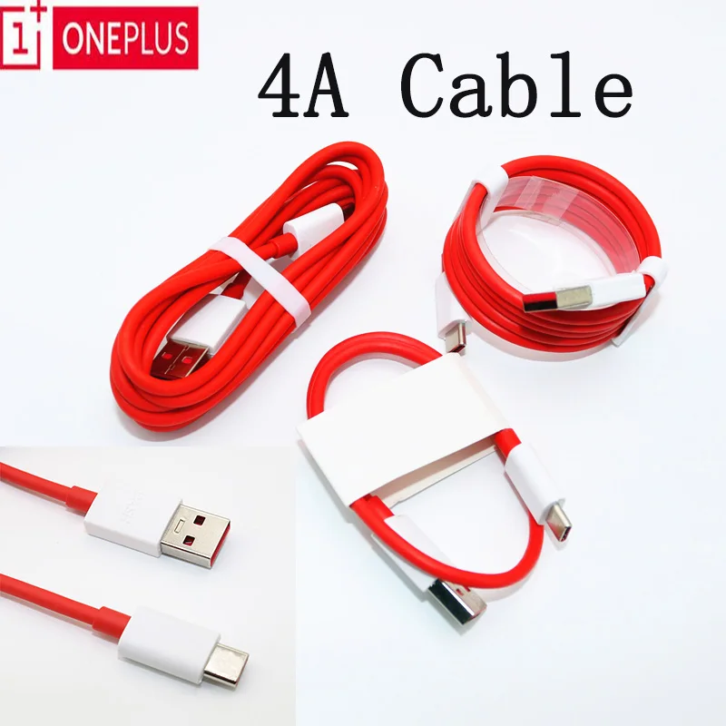 Зарядный кабель Usb Type-C для Oneplus 6T быстрый красный зарядки и передачи данных