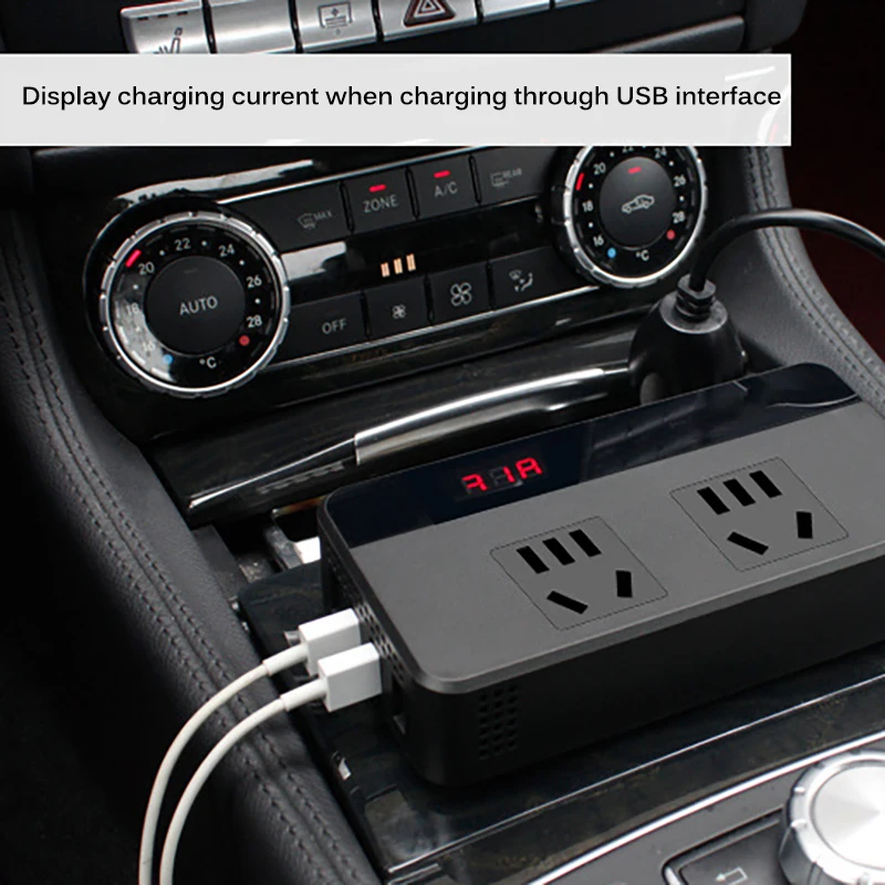 Автомобильные инверторы 150 вт автомобильный преобразователь постоянного тока 12