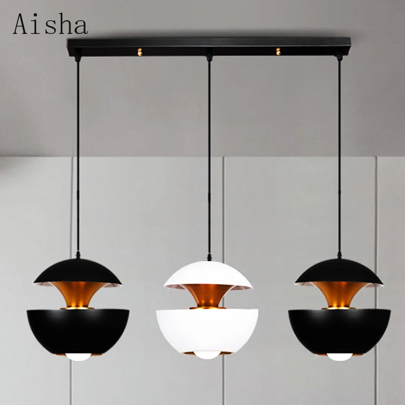 Светодиодные подвесные светильники вертикальная лампа для гостиной украшение