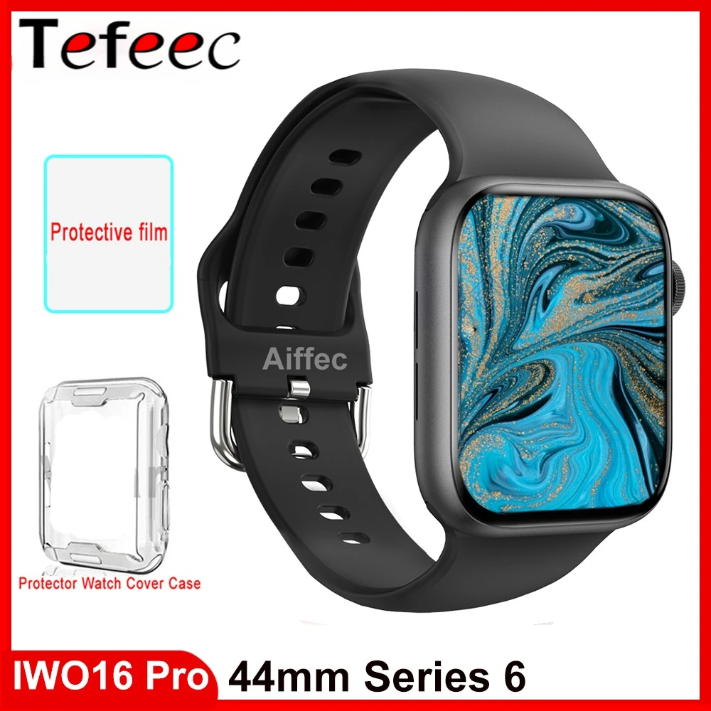

IWO 16 Pro Smart Watch Series 6 44mm Clock Bluetooth Call Fitness Tracker Men Women W66 Sports smartwatch VS IWO 14 13 PLUS W56