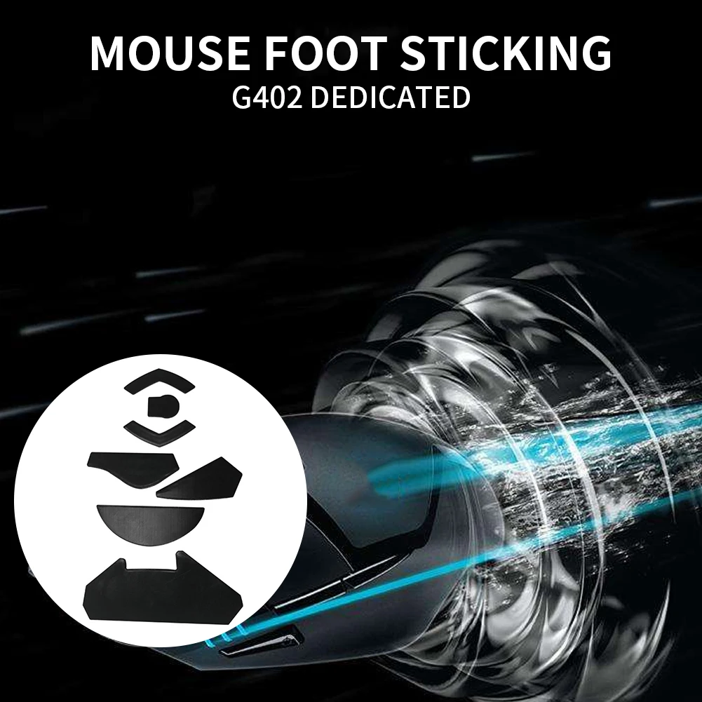 Removable Pads Glide Sticker Durable Mini Skates Adhesive Replacement Accessories Mouse Feet Non Slip Portable For Logitech G402 |