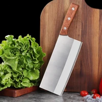 liang da 8 inch stainless steel cleaver butcher knife pro kitchen knives sharp blade chopping cleaver kitchen cooking chef knife