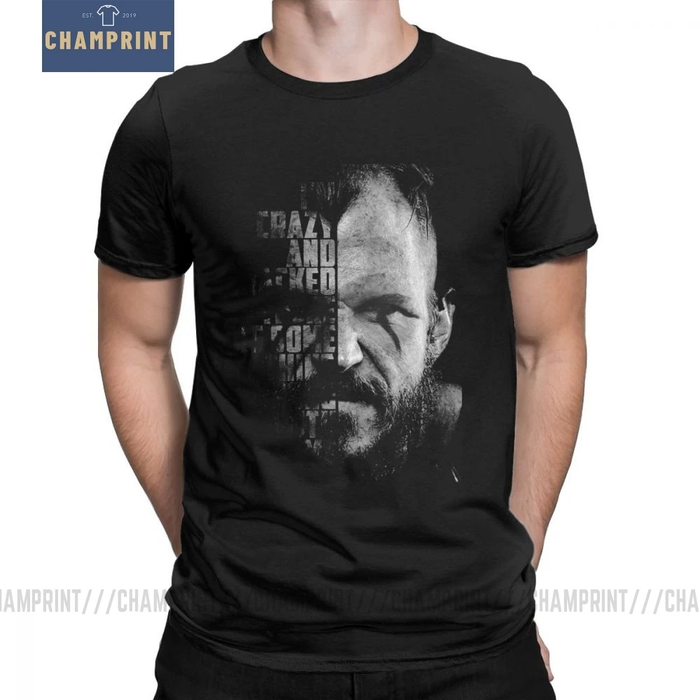 Новинка футболка Vikings Valhalla Floki с цитатой Одина мужские топы коротким рукавом